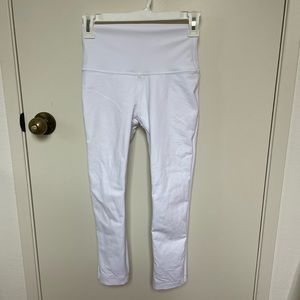 Lululemon leggings- white